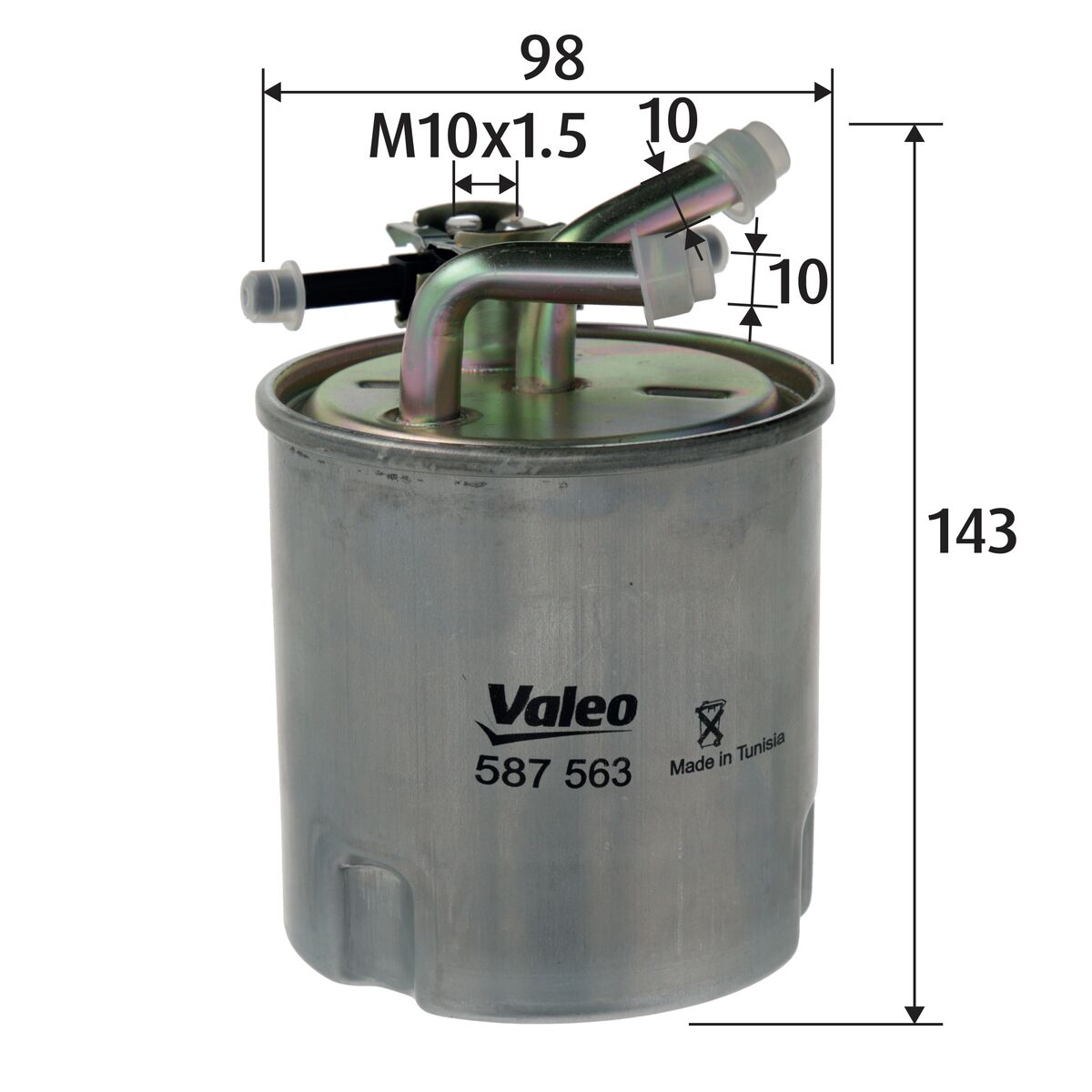 Filtru combustibil VALEO 587563